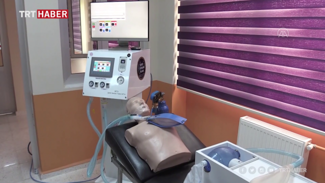 MEB'in ilk solunum cihazı Hatay'daki meslek lisesinde üretildi